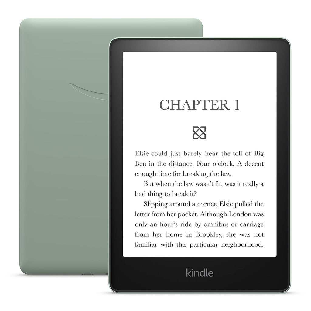 Amazon Kindle Paperwhite (8 GB) – Now with a larger display, adjustable warm light, increased battery life, and faster page turns – Black