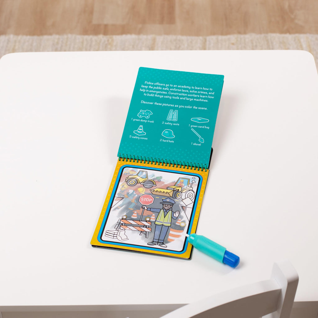 Melissa & Doug On The Go Water Wow! Reusable Water-Reveal Activity Pad – Adventure