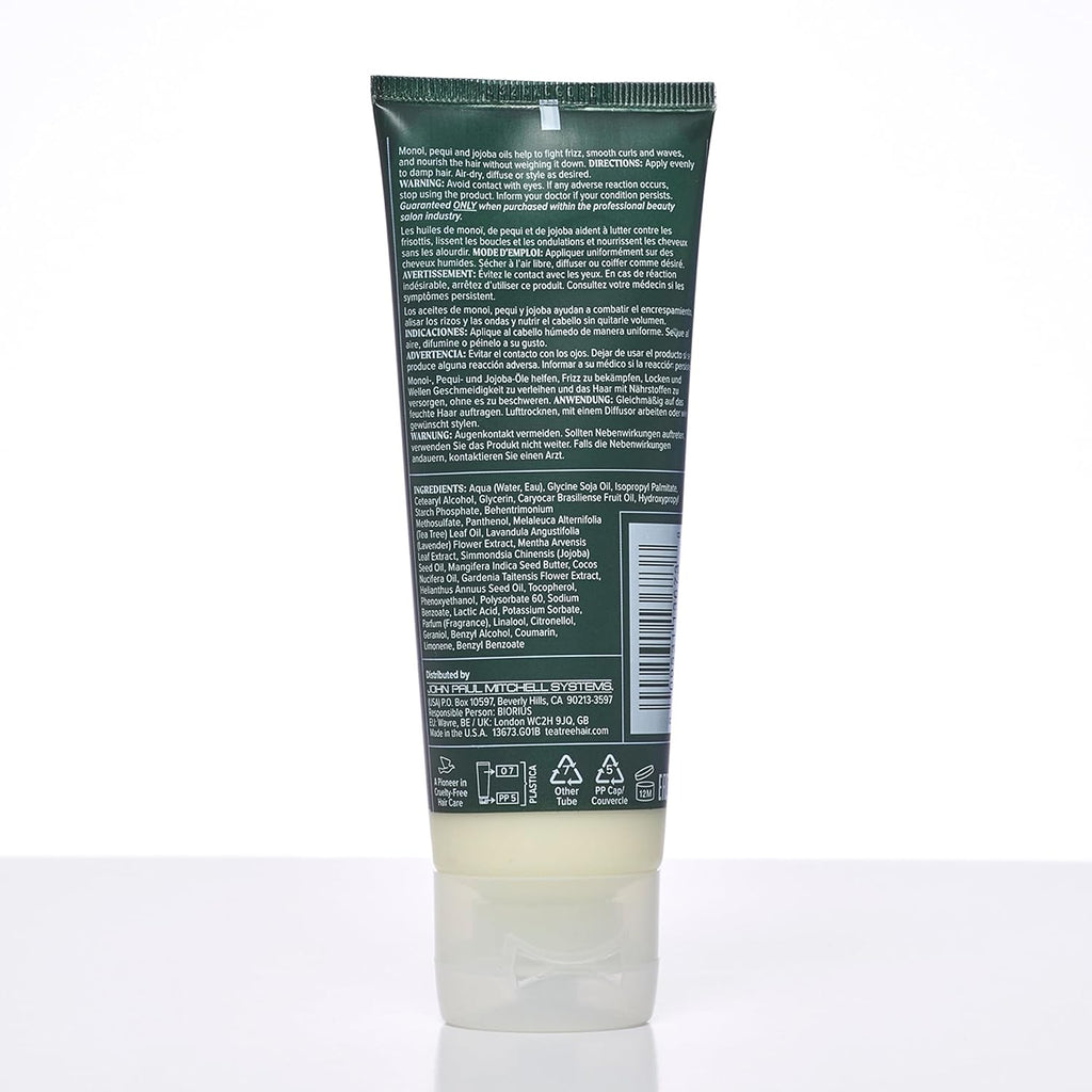 Tea Tree Lavender Mint Taming Cream, Rich Hair Styling Cream, For Coarse, Curly + Dry Hair, 3.4 fl. oz.