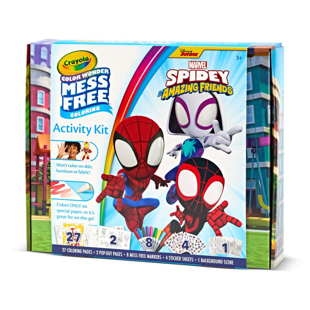 Crayola Color Wonder Gabby's Dollhouse Activity Kit, Mess Free Coloring Set for Toddlers, Travel Activities & Toys, Gifts for Girls & Boys