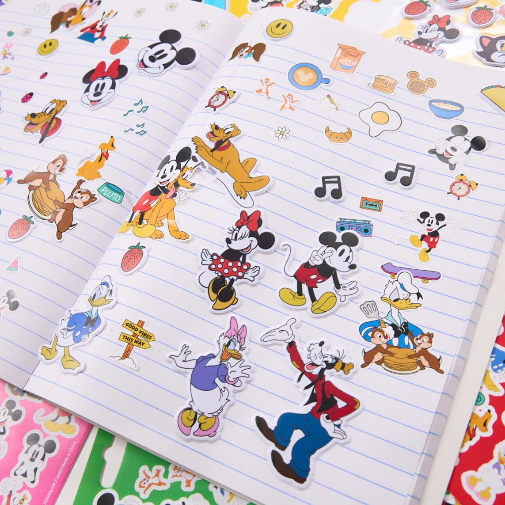 Gabby's Dollhouse Sticker Book Set, 12 Sheets with 1000+ Puffy Stickers Gabby, Mericat, Cakey, Pandy Paws