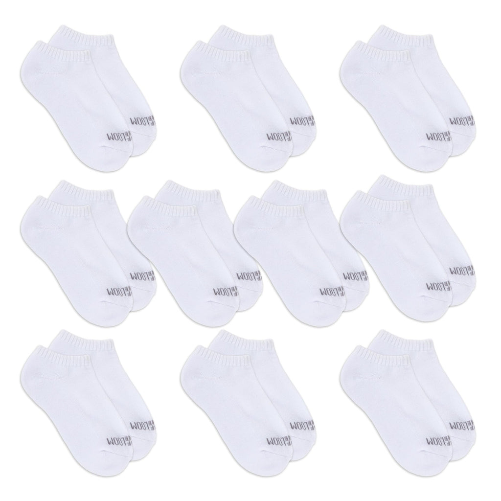 Fruit of the Loom Girl's Everyday Essential Soft Cushion Socks