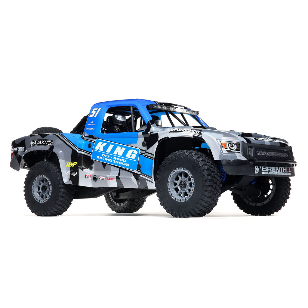 Losi RC Truck 1/6 Super Baja Rey 2.0 4 Wheel Drive Brushless Desert Truck RTR Battery and Charger Not Included Brenthel LOS05021T1