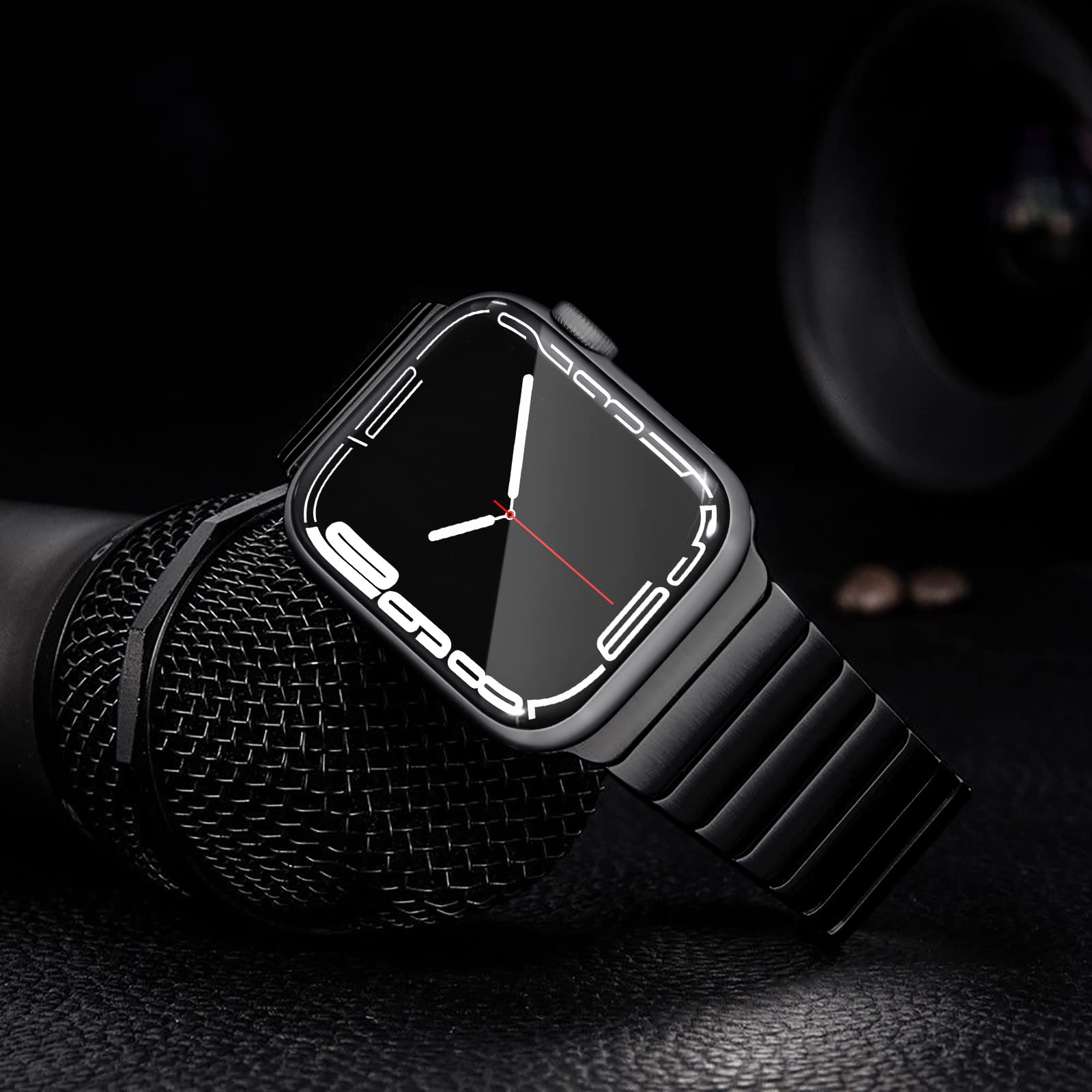 NewWays Titanium & Stainless Steel Link Bracelet for Apple Watch Band Ultra 3 2 1 Band 49mm Series11 10 46mm 42mm 45mm 44mm 41mm 40mm 38mm Series 3-11