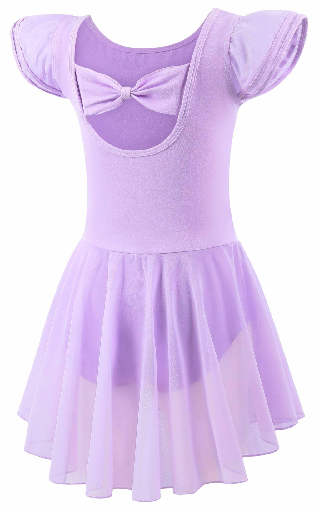 Mecceos Ballet Leotards for Girls Toddler Dance Leotards Short/Long Sleeve Skirt Ballerina Outfits