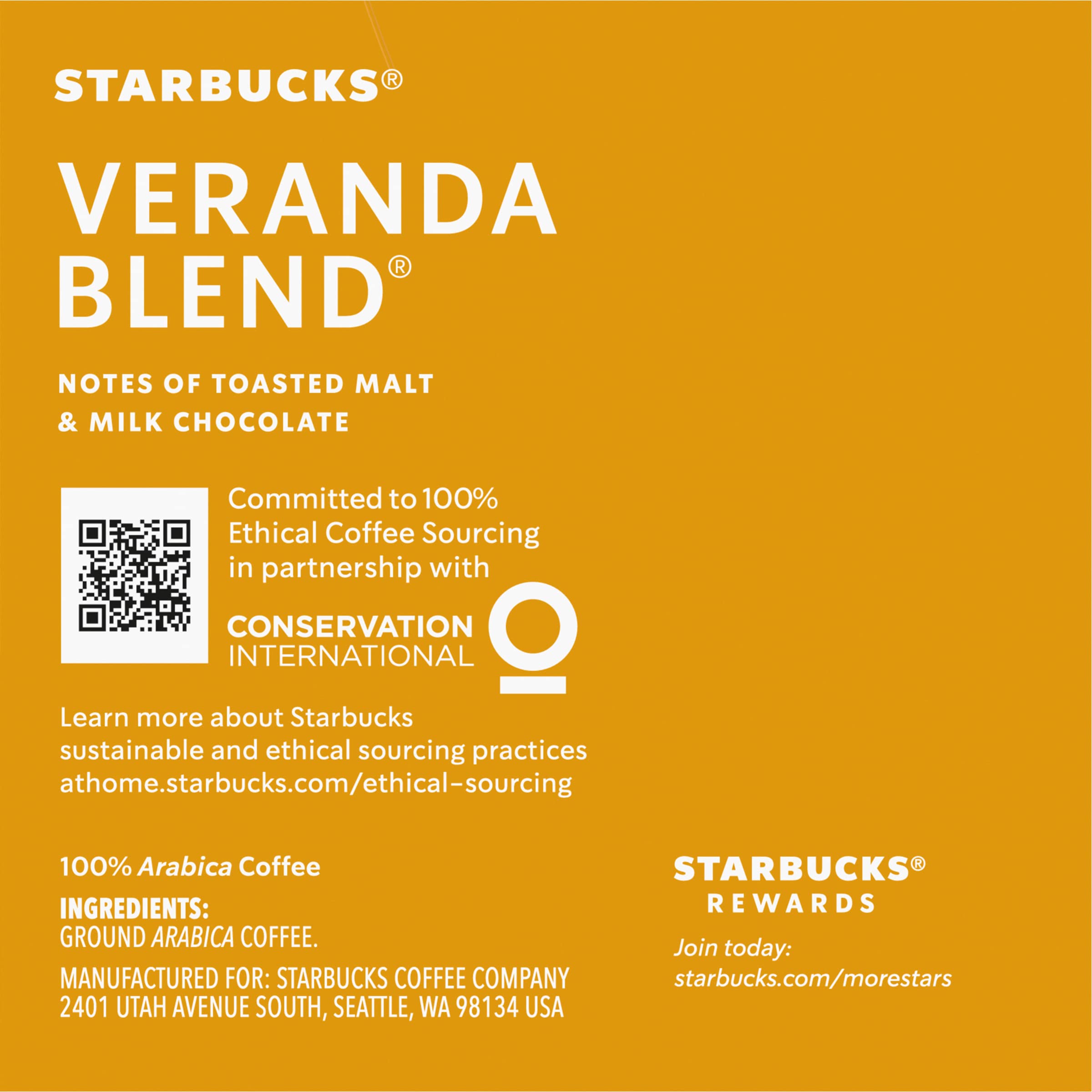 Starbucks K-Cup Coffee Pods, Starbucks Blonde Espresso Roast Hot or Iced Coffee, 22 Keurig Pods
