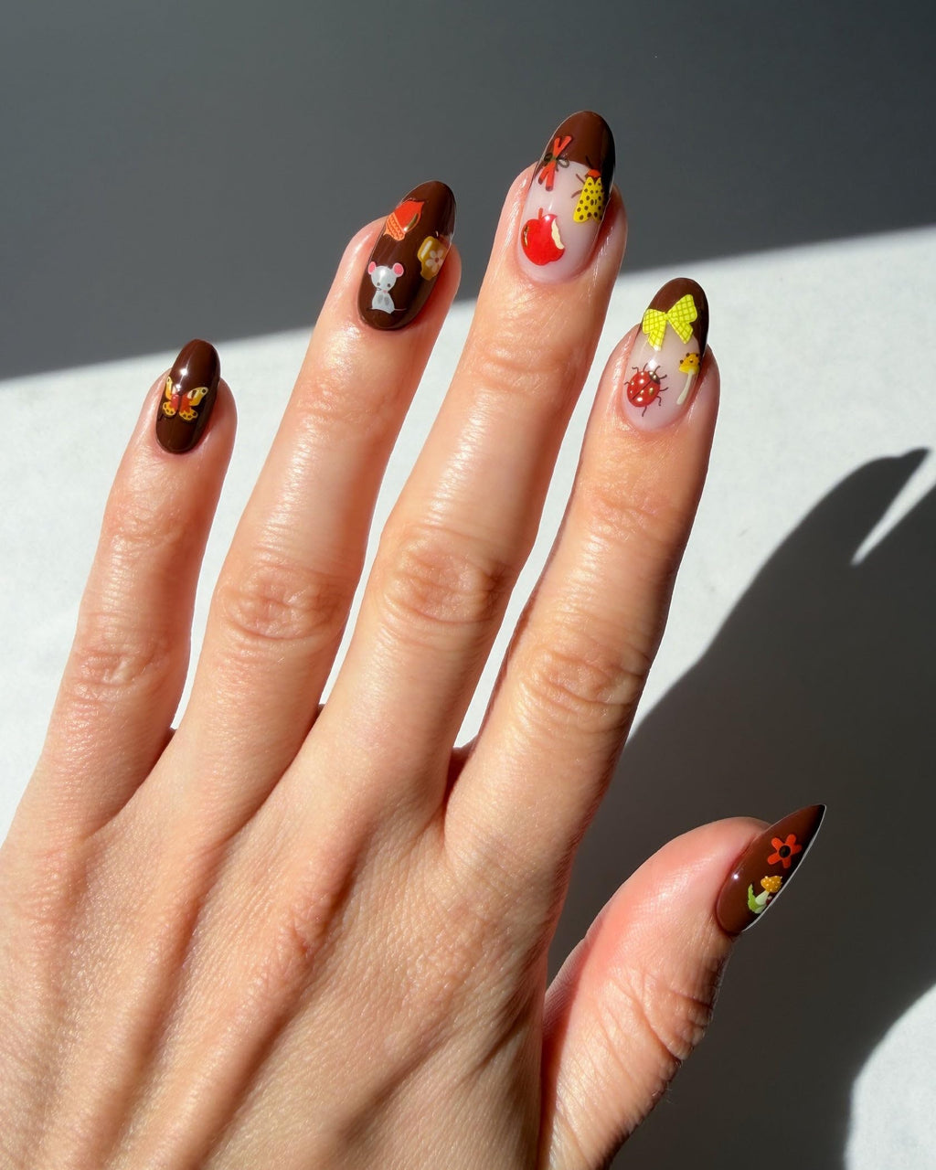 Deco Beauty 90s Baby - Super Thin & Easy-to-Apply Nail Art with The Cutest Designs - Durable & Long-Lasting Nail Art Stickers and Decals for Women, for DIY at-Home Manicures & Salon-Quality Nails