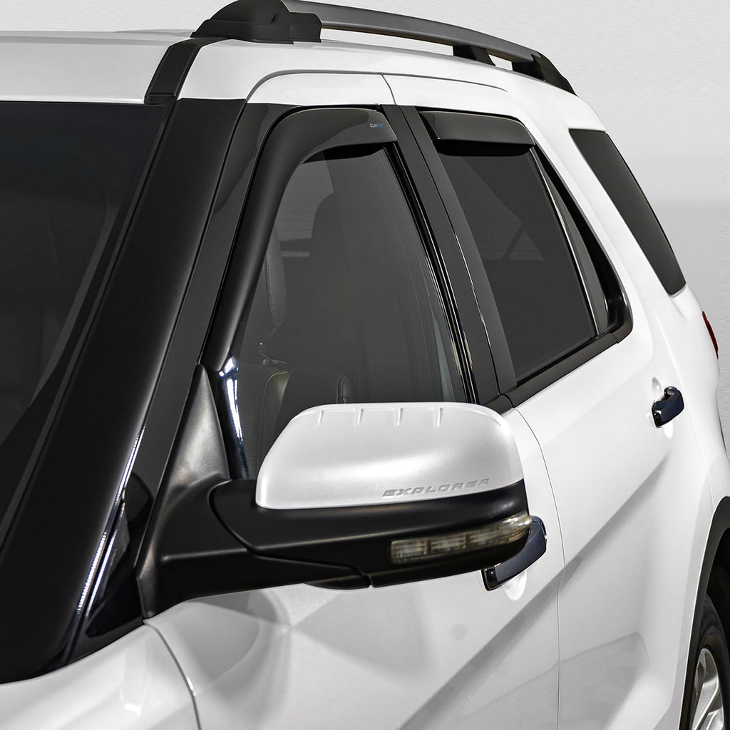 CLIM ART in-Channel Incredibly Durable Rain Guards for Honda Accord 2013-2017 Sedan, Original Window Deflectors, Vent Window Visors, Vent Deflector, 4 pcs. - 613274