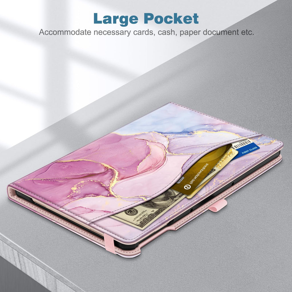 Fintie Case for Google Pixel Tablet 11 Inch 2023 Release, Multi-Angle Viewing Protective Stand Cover with Pocket & Pencil Holder Compatible with Charging Speaker Dock, Gray