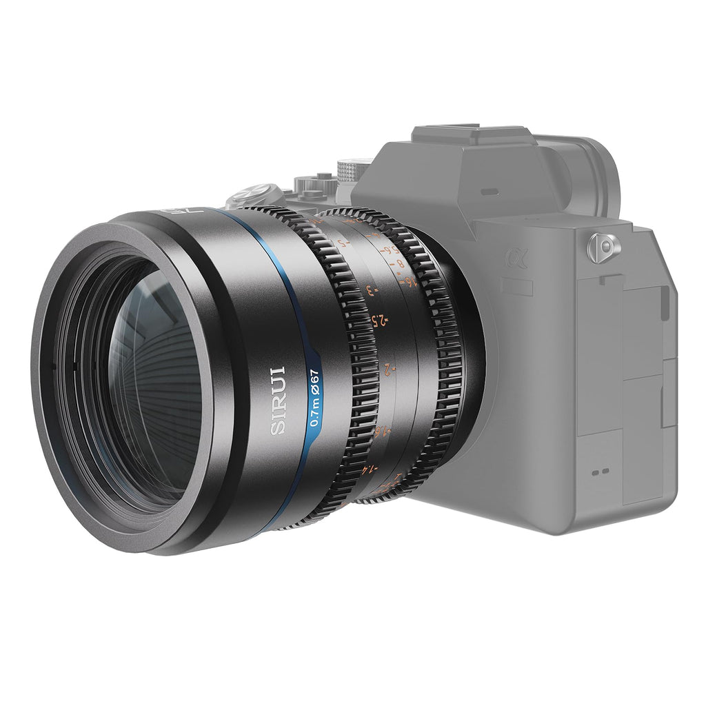 SIRUI Night Walker T1.2 Cine Lens Set, 16mm, 24mm, 35mm, 55mm, 75mm Large Aperture Manual Focus Lens (M4/3 Mount, Black)