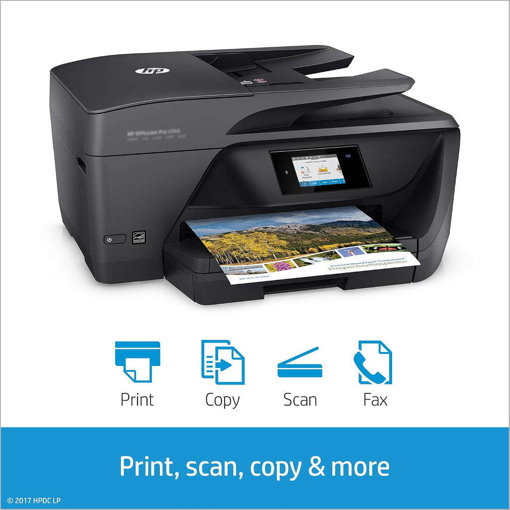 HP OfficeJet Pro 6978 All-in-One Wireless Printer, Instant Ink, Works with Alexa (T0F29A)
