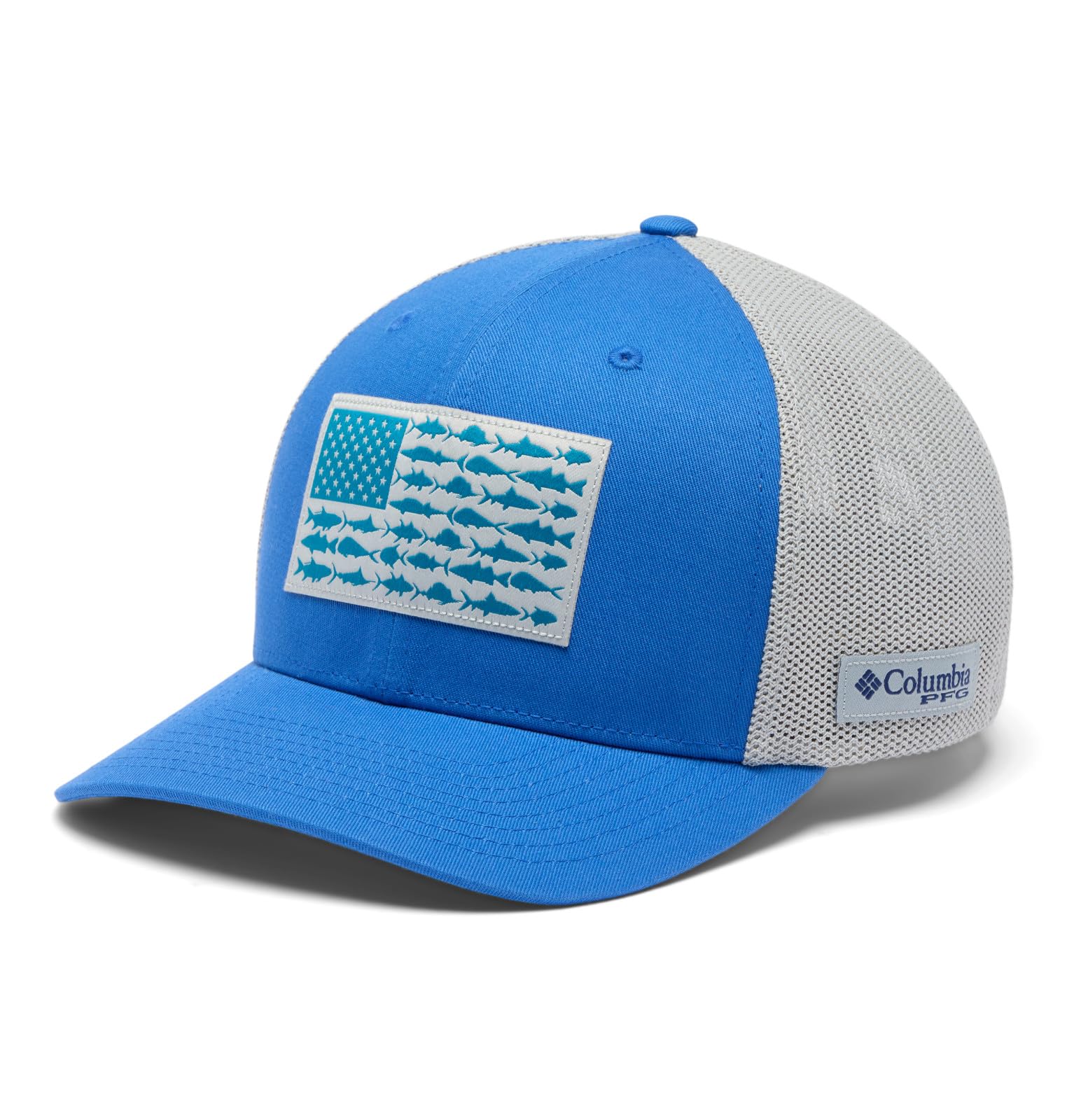 Columbia Unisex Adult PFG Logo Mesh Ball Cap
