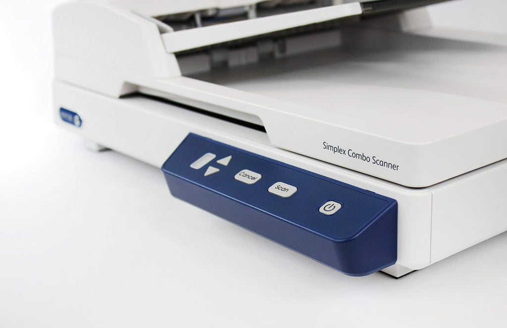 Visioneer Xerox Duplex Combo Flatbed Scanner with Automatic Document Feeder