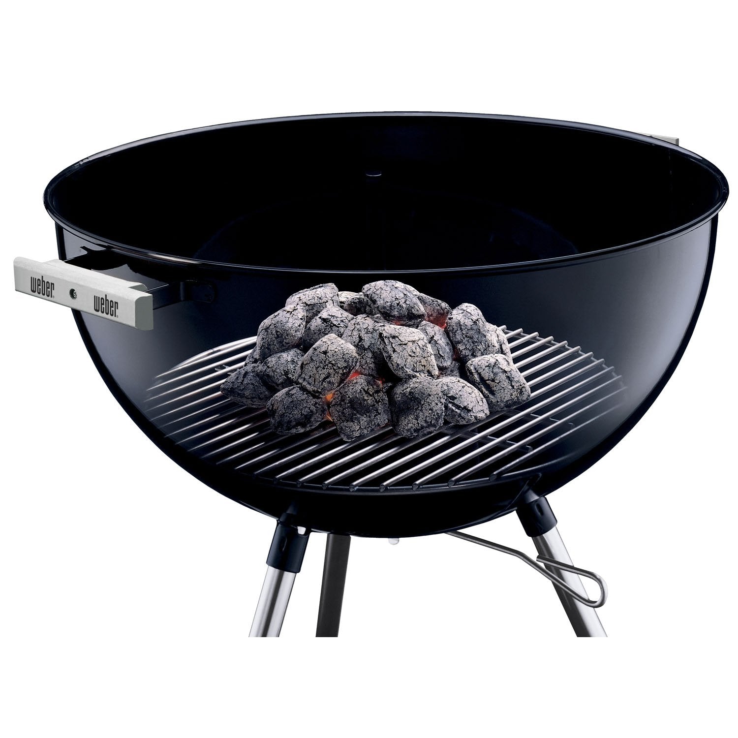 Weber Replacement Charcoal Grate 17" – Fits 22" Weber Charcoal Grills, Heavy‑Duty Plated Steel, Moisture & Weather Resistant, Designed for Easy Briquette Arrangement, Kettle