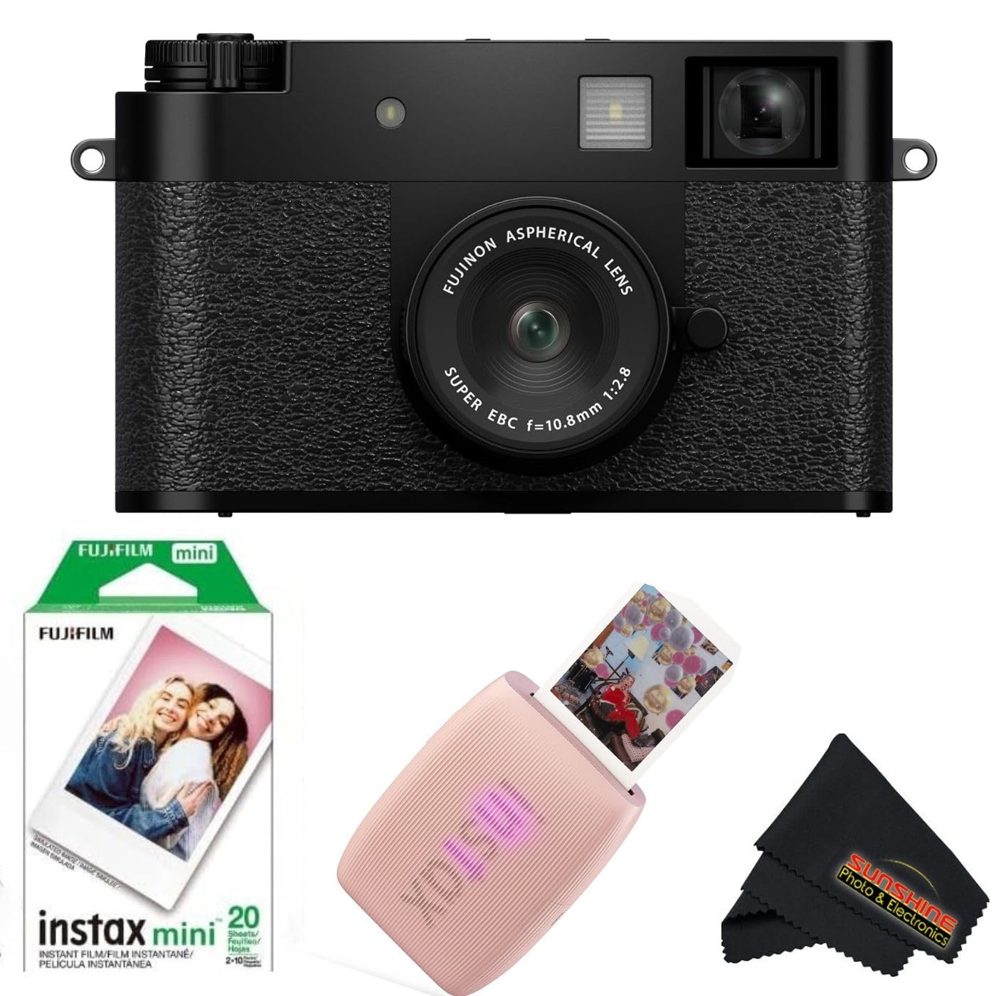 FUJIFILM X Half Premium Compact Camera - Black