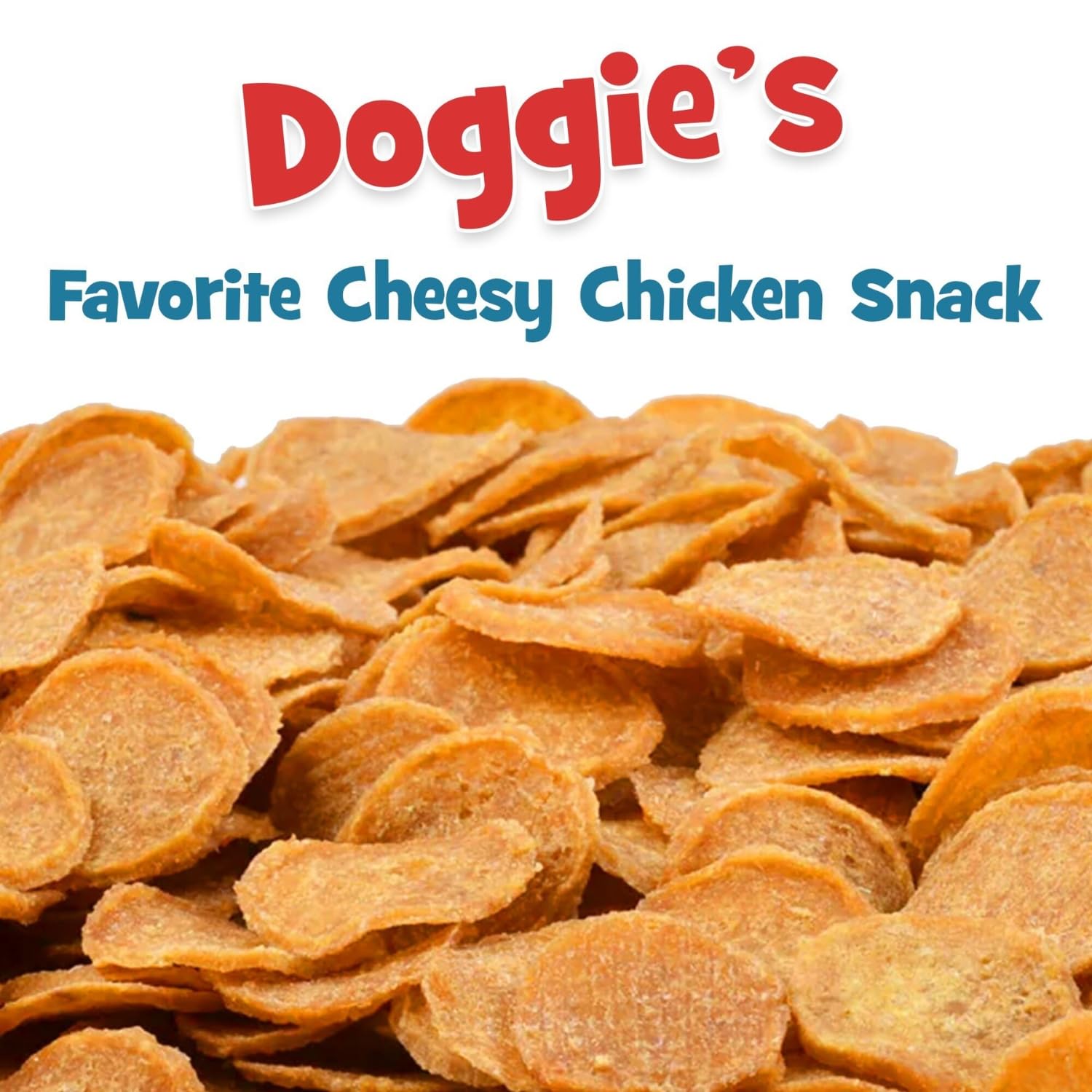 Chip's Naturals Doggie Chicken Chips Small 4 oz All Natural High Protein Low Calorie Healthy Dog Treats, Grain Free Gluten Free USDA Inspected & Approved Chicken Treat for Dogs, Pet Supplies