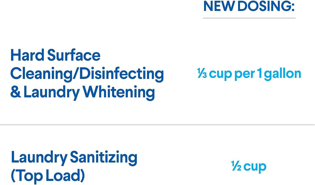 Clorox Disinfecting Bleach, 121 Fluid Ounces (Package May Vary)