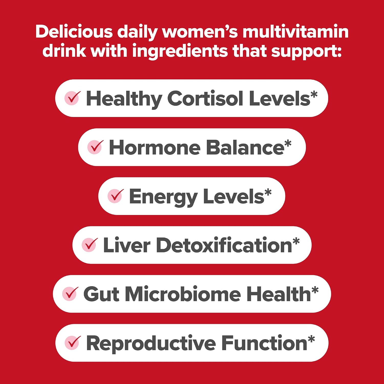 O Positiv FLO Women’s Endocrine Superfood Powder – Supports Healthy Cortisol Levels, Hormonal Balance, Thyroid & Gut Health – Multivitamin Plus Rhodiola, DIM, Myo-Inositols, Red Superfood– 25 Servings