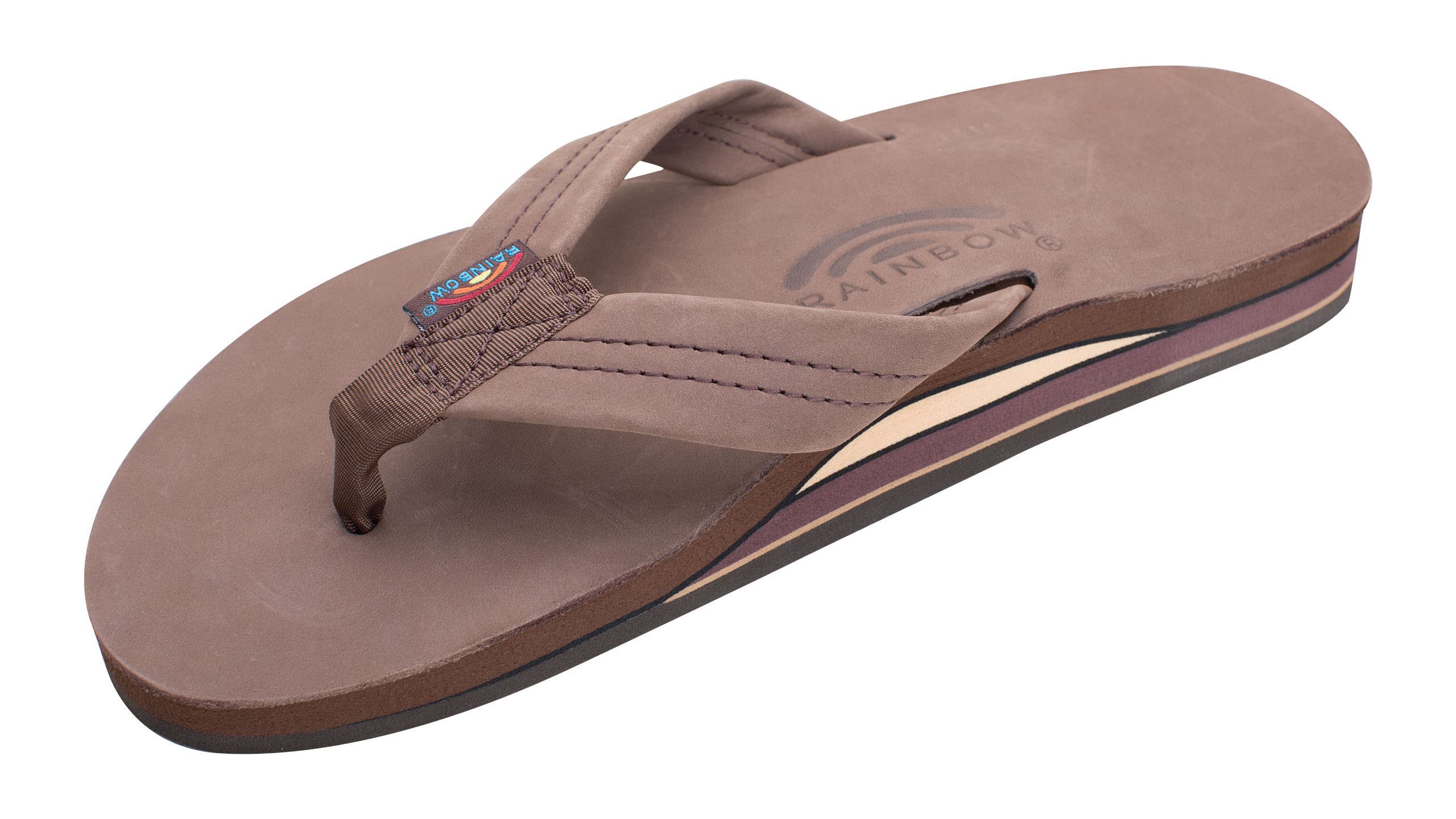 Rainbow Sandals Women's Double Layer Wide Strap w/Arch