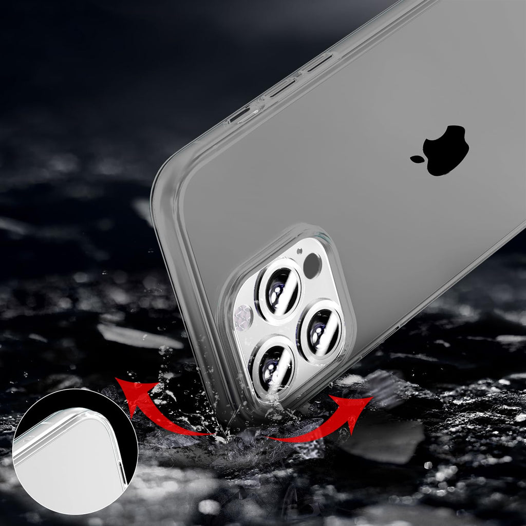 TENOC Phone Case Compatible with iPhone 11, Black Case Anti-Fingerprint Protective Bumper Matte Cover for 6.1 Inch