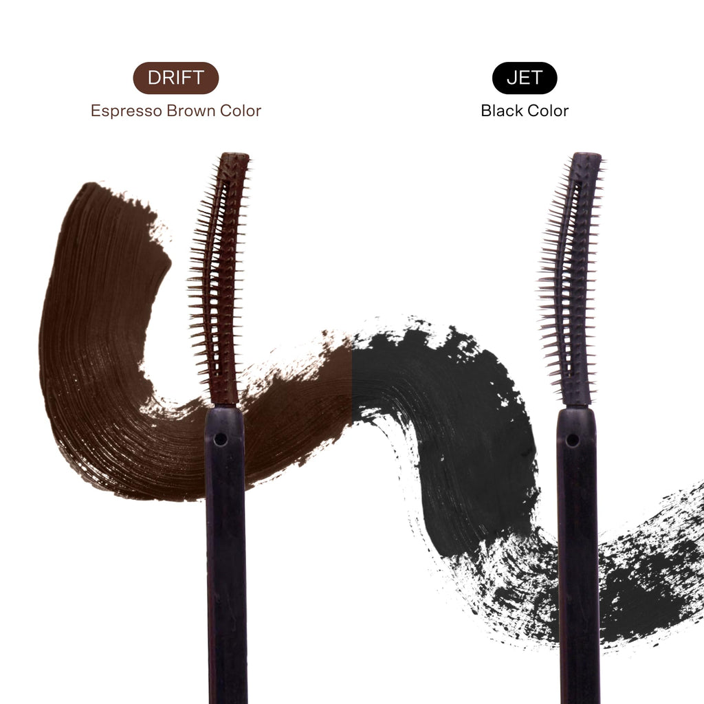 Tower 28 MakeWaves Vegan Black Mascara - Volumizing & Lengthening Mascara for Sensitive Eyes - With Aquaflex Technology for Humidity-Proof Lift - Hypoallergenic Eye Makeup - Jet (0.29 oz)