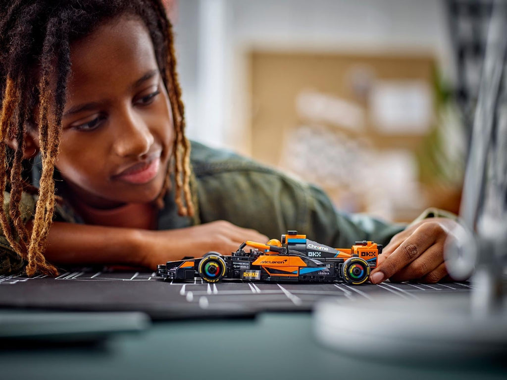 LEGO Speed Champions 2023 McLaren Formula 1 Race Car Toy for Play and Display, Buildable McLaren Toy Set for Kids, F1 Toy Gift Idea for Boys and Girls Ages 9 and Up who Enjoy Independent Play, 76919
