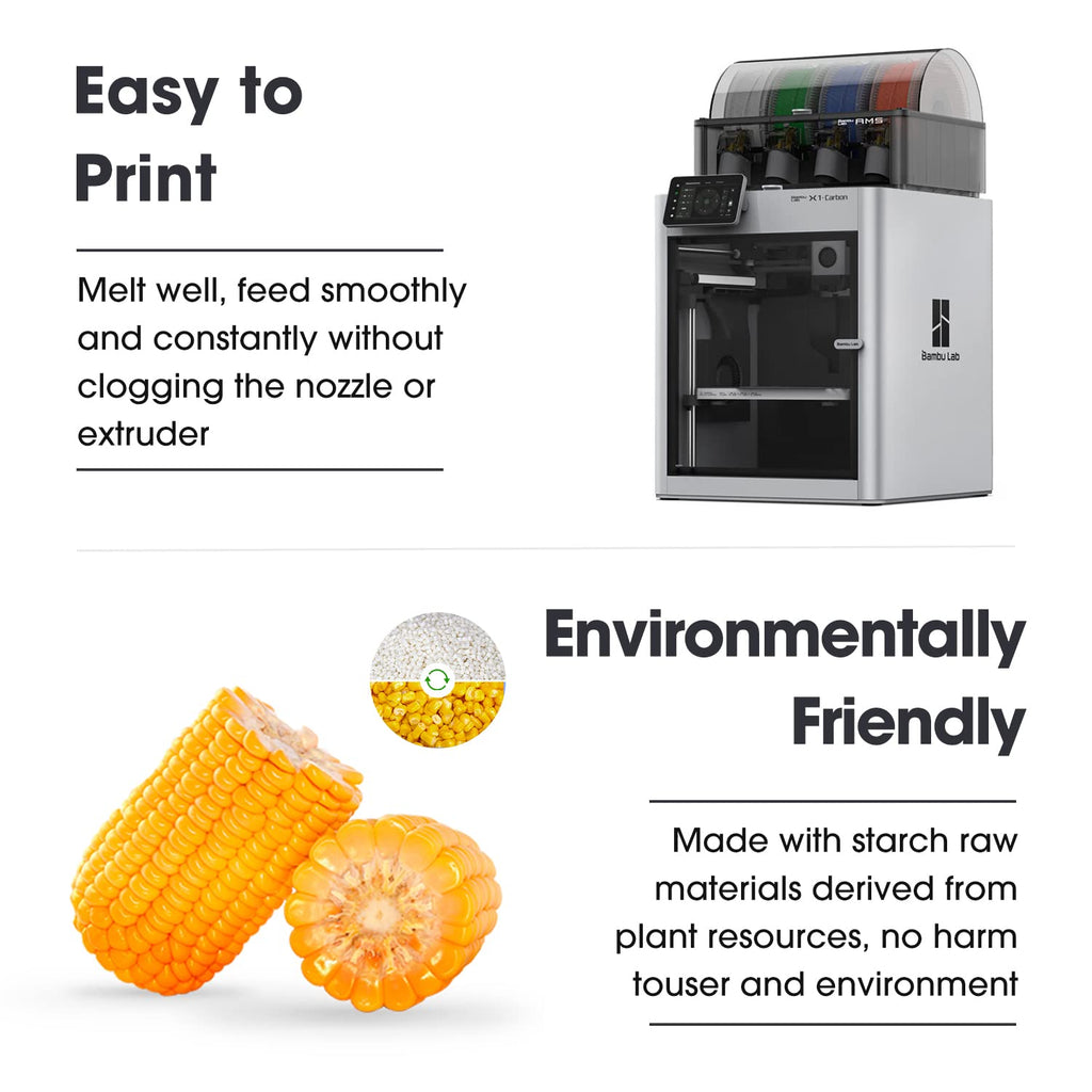 eSUN Matte PLA Filament 1.75mm, Matte 3D Printer PLA Filament, 1KG Spool 3D Printing Filament for 3D Printers, Paper Reel, Almond Yellow
