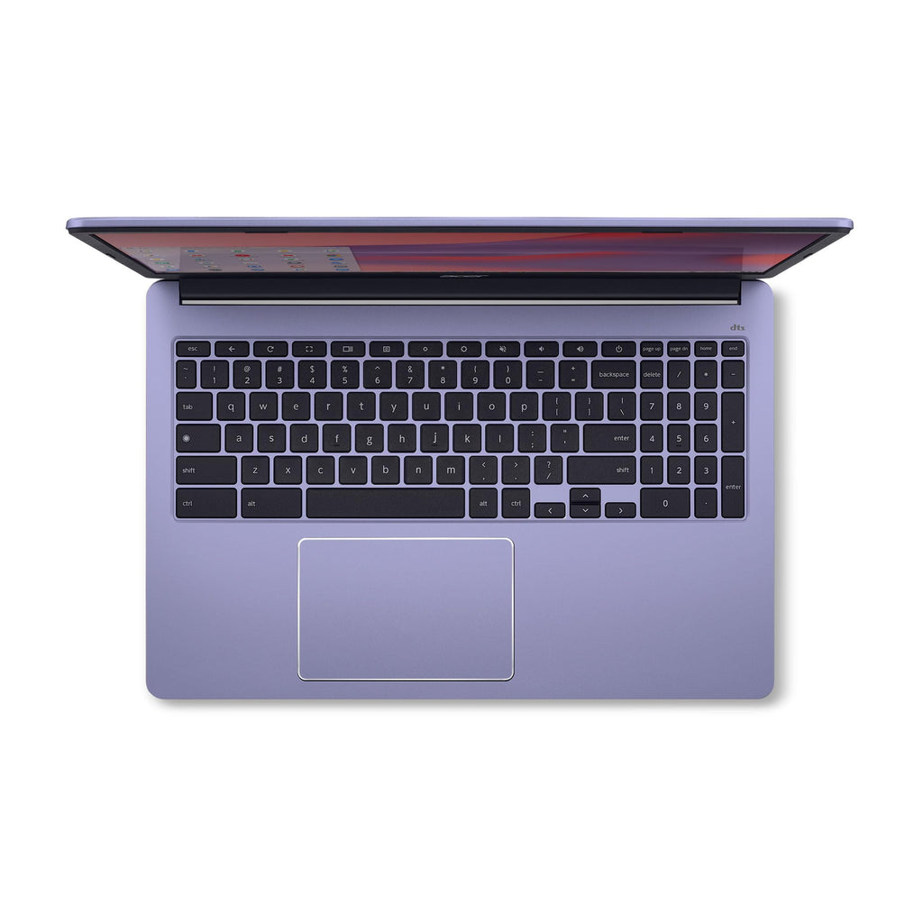Acer Chromebook 315 (15.6" FHD, Intel Celeron N4500, 4GB RAM, 128GB Storage (64GB eMMC + 64GB SD Card) Home & Student Laptop, 10-Hr Long Battery Life, IST Hub, Wi-Fi 6, Webcam, Chrome OS, Purple
