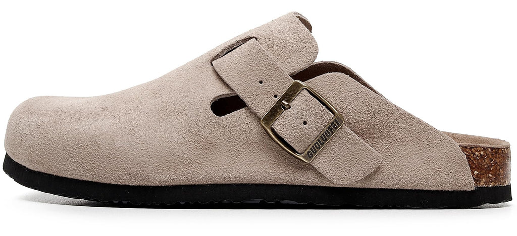 Clogs For Women, Womens Clogs- Mules House Slipers With Arch Support And Adjustable Buckle