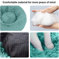 Nisrada Cat Beds for Indoor Cats,15.7 Inch Small Cats Beds, Washable-Round Pet Bed for Puppy and Kitten with Slip-Resistant Bottom