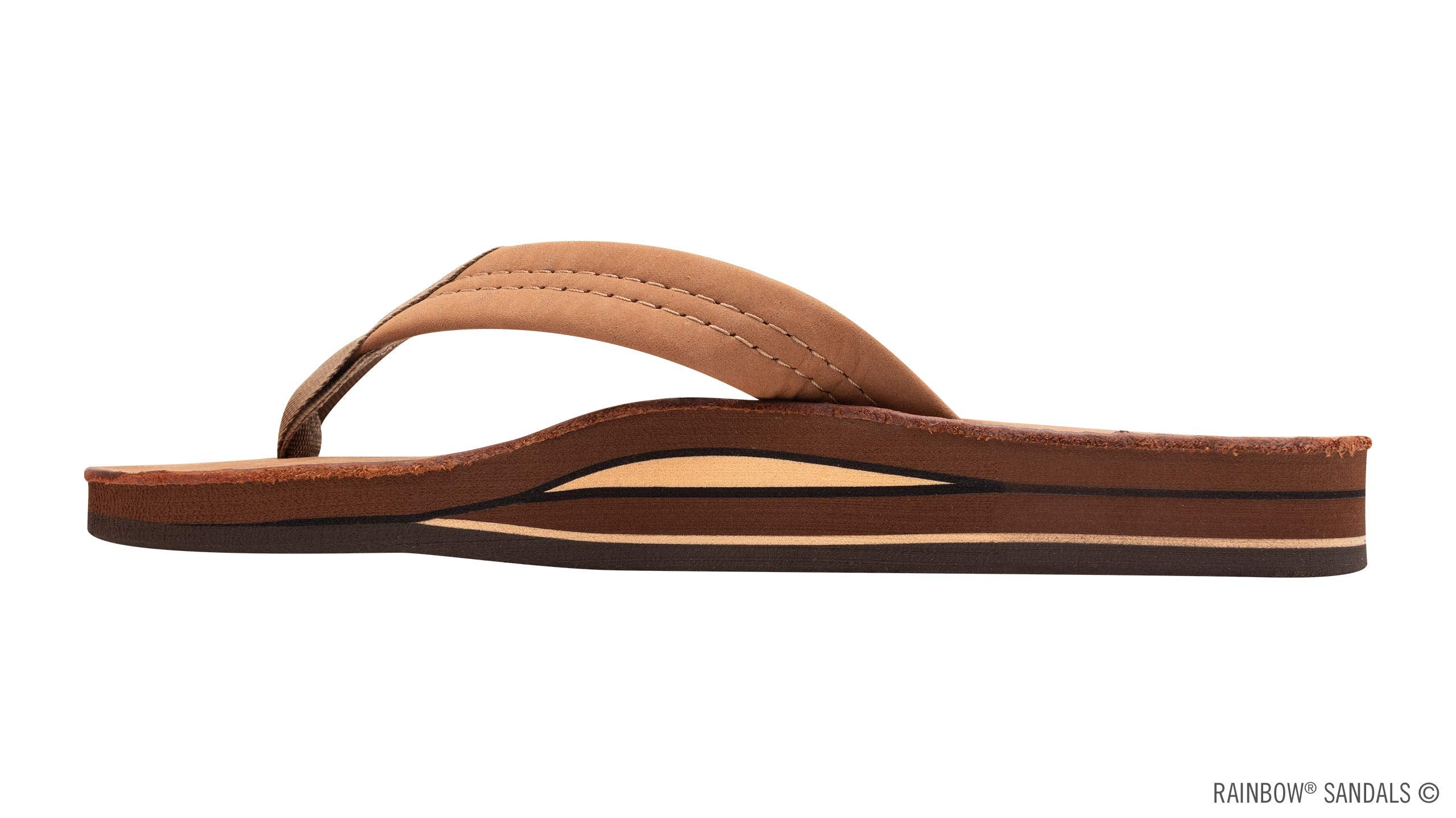 Rainbow Sandals Women's Double Layer Wide Strap w/Arch