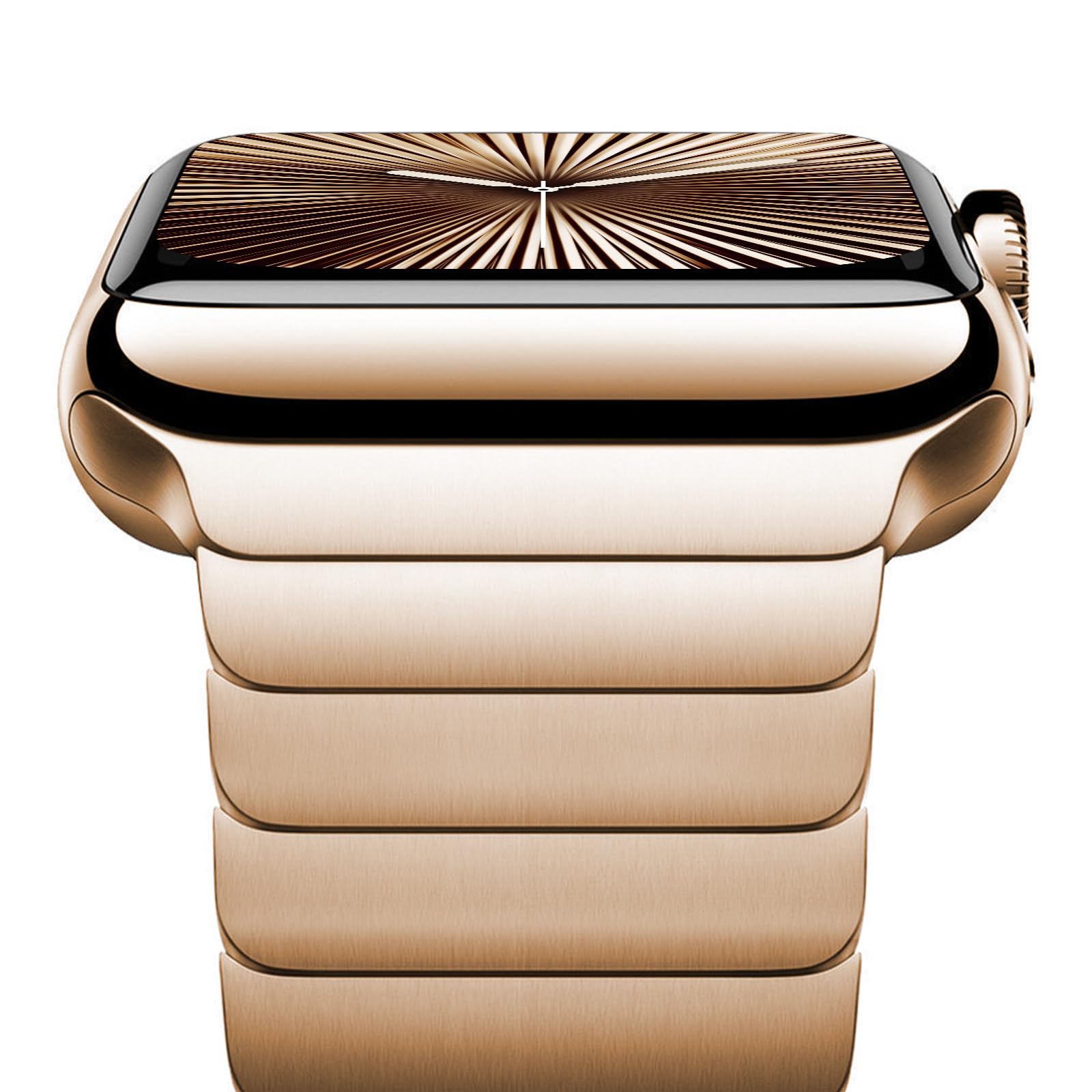 NewWays Titanium & Stainless Steel Link Bracelet for Apple Watch Band Ultra 3 2 1 Band 49mm Series11 10 46mm 42mm 45mm 44mm 41mm 40mm 38mm Series 3-11