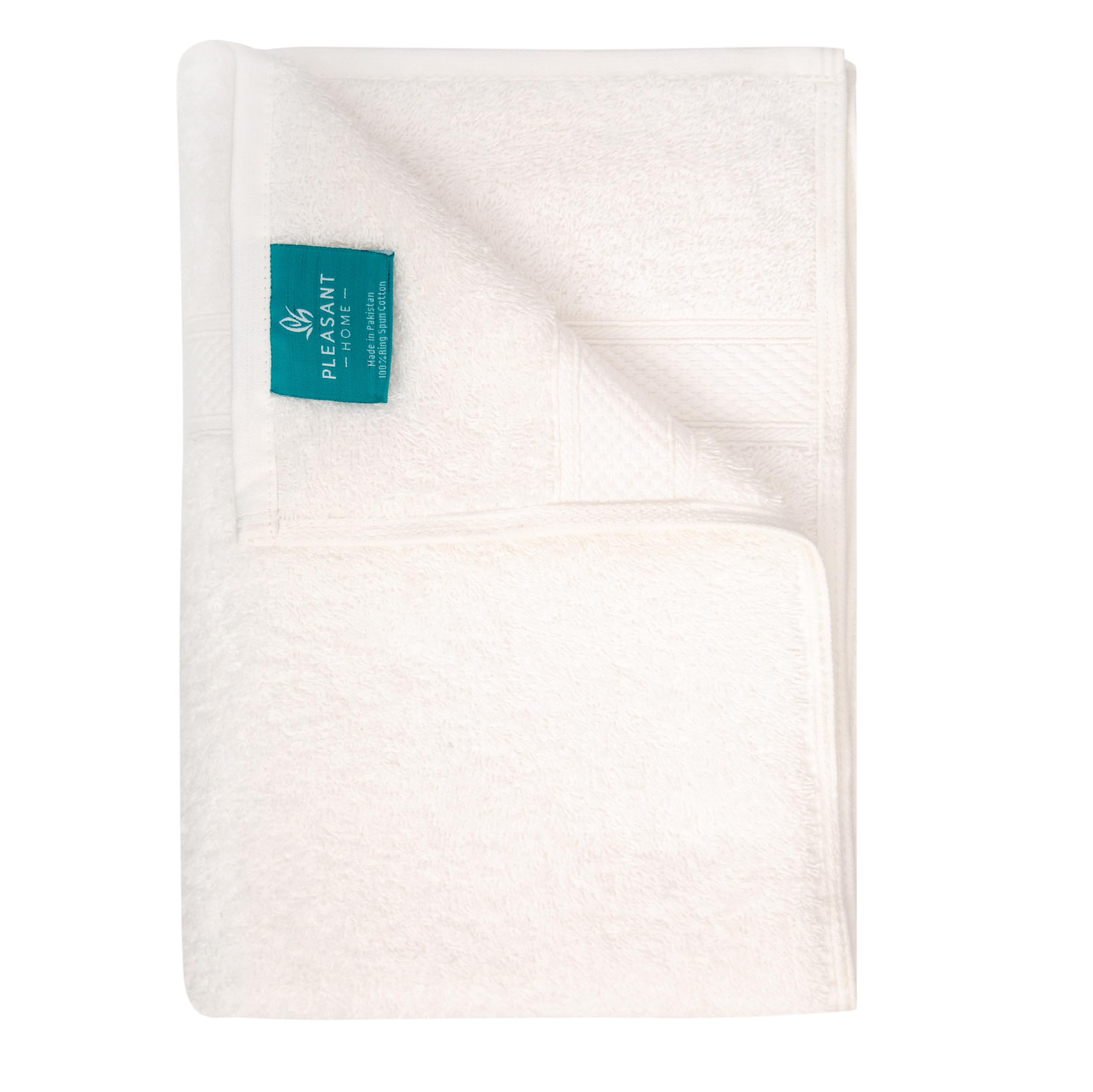 Pleasant Home Bath Towels Set of 6 (24” x 50”) 100% Cotton, 515 GSM | Lightweight, Soft & Highly Absorbent Luxury Towels for Bathroom | for Gym, Pool & Spa | 6 Pack, Gray