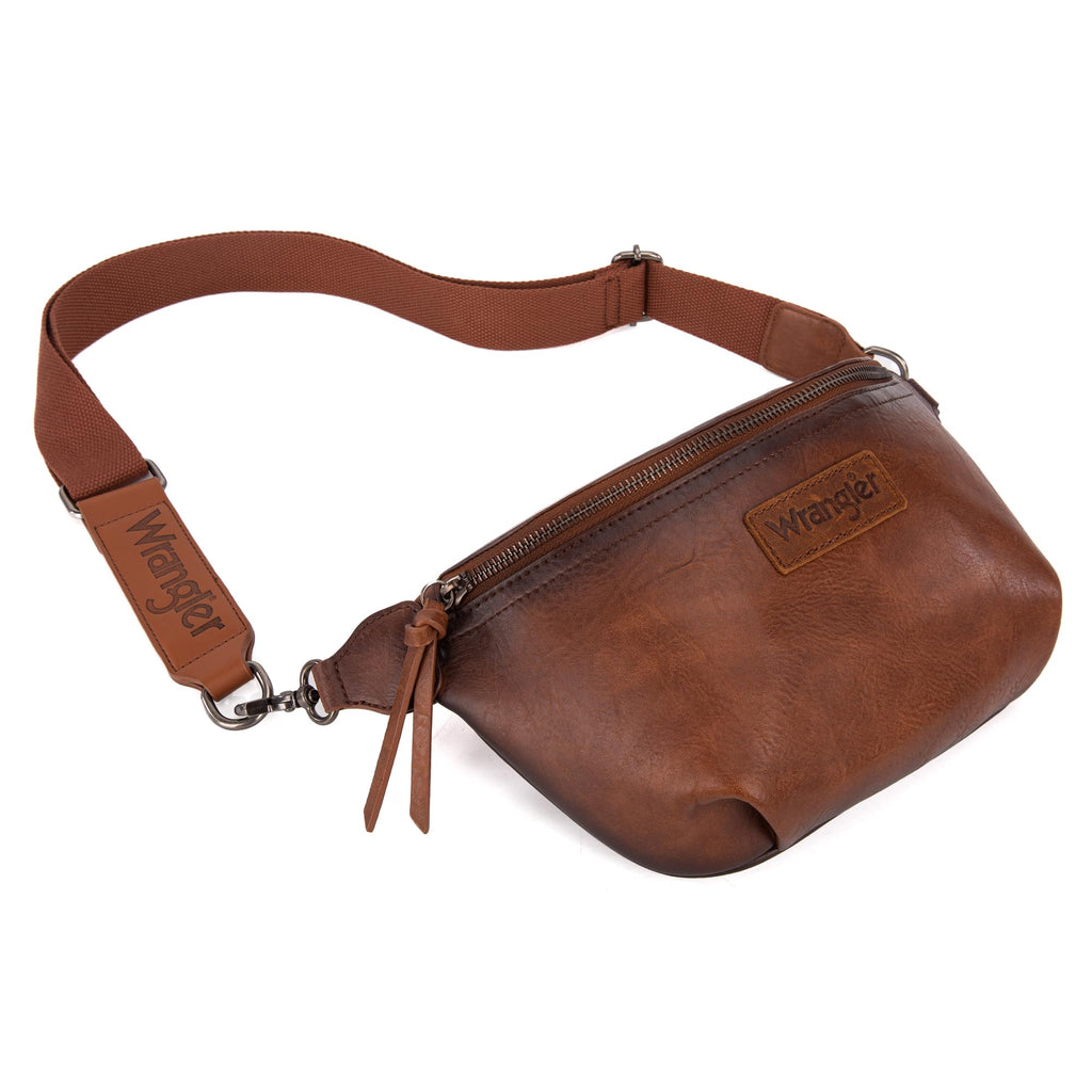 Wrangler Crossbody Bags for Women Large Fanny Packs Bum Bag Travel Belt Bags Sling Purse