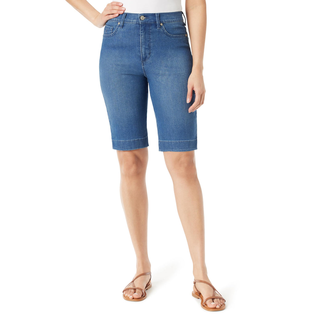 Gloria Vanderbilt Women's Amanda Bermuda High Rise Short Standard
