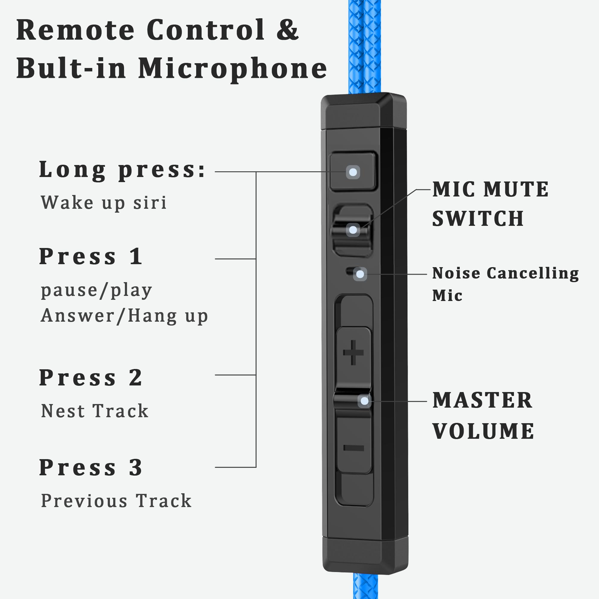 KASOTT SoundMaster Pro V1 - Gaming Earphones with Dual Audio Drivers,Battle Buds,in-Line Mic with Mute and Volume Control, Compatible with Xbox Series,Xbox One,PS5,PS4,Switch,Pc with 3.5mm Aux