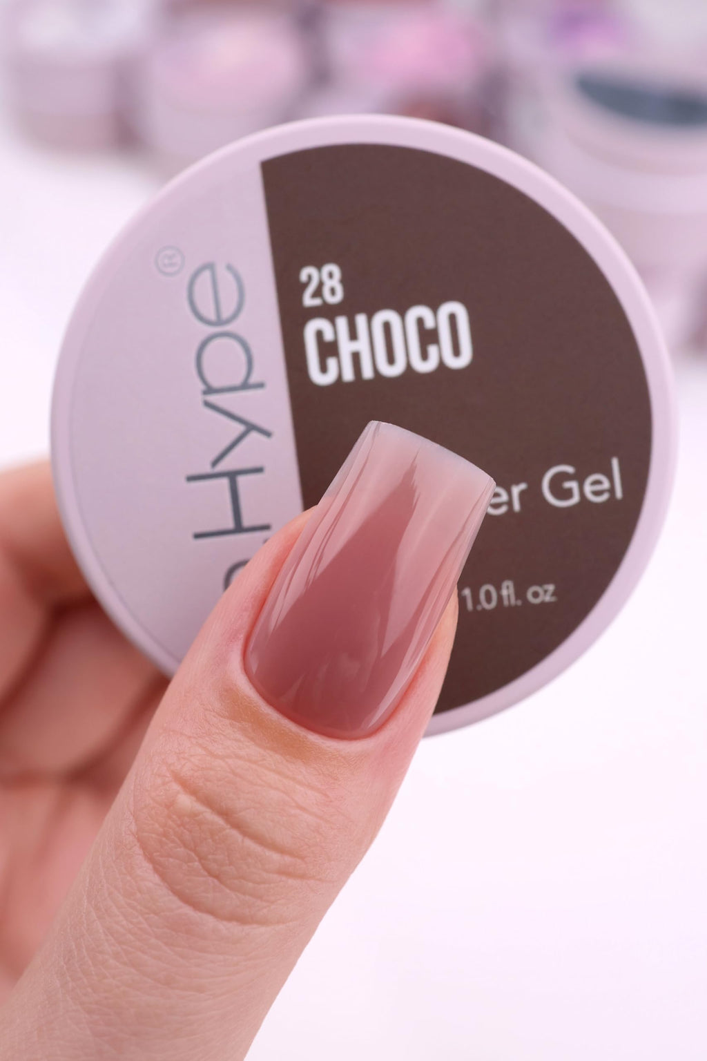 IN.HYPE UV/LED Professional Hard/Builder Gel for Nail Extension/Strengthening/Overlays File Off (Baby Pink #3)