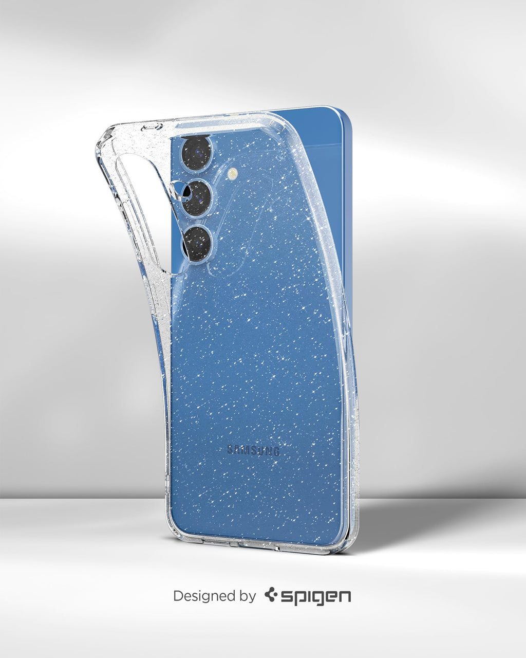 Spigen Liquid Crystal Designed for Galaxy S24 Case (2024) [Military-Grade Protection] - Crystal Clear