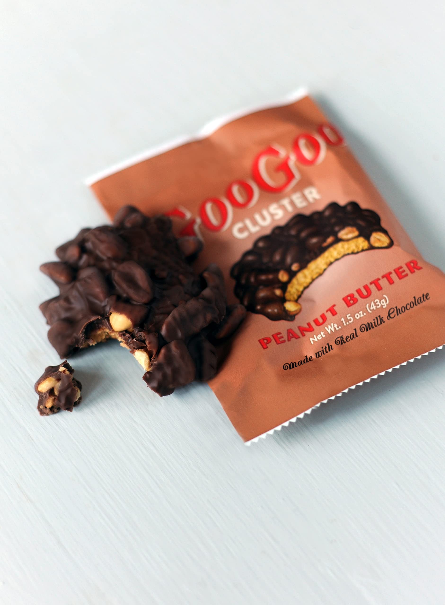 Goo Goo Cluster Variety Pack - 2 of each Flavor Large Bars - Original, Supreme, Peanut Butter
