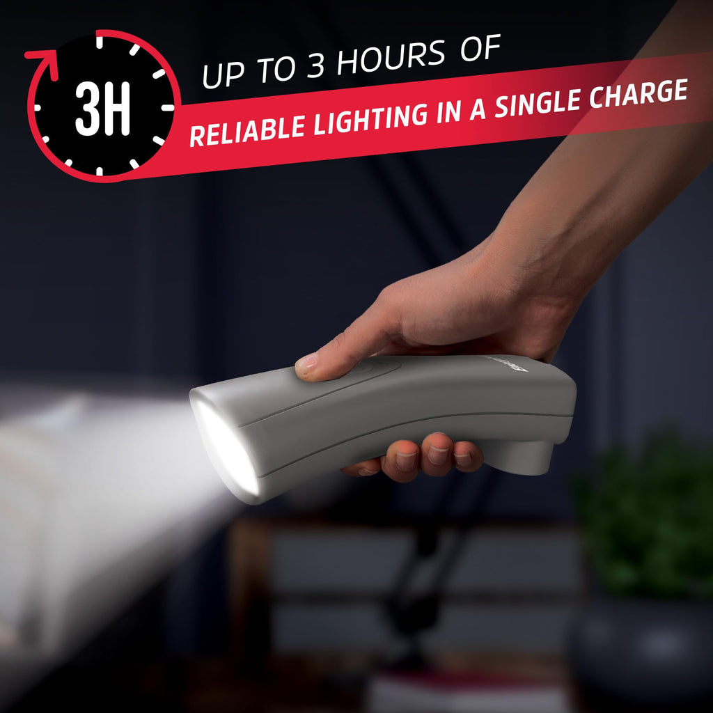 Energizer Auto-On LED Flashlights Rechargeable for Home Power Failure, Plug in LED Flashlight for Power Outage, Night Light, Hurricane Preparedness