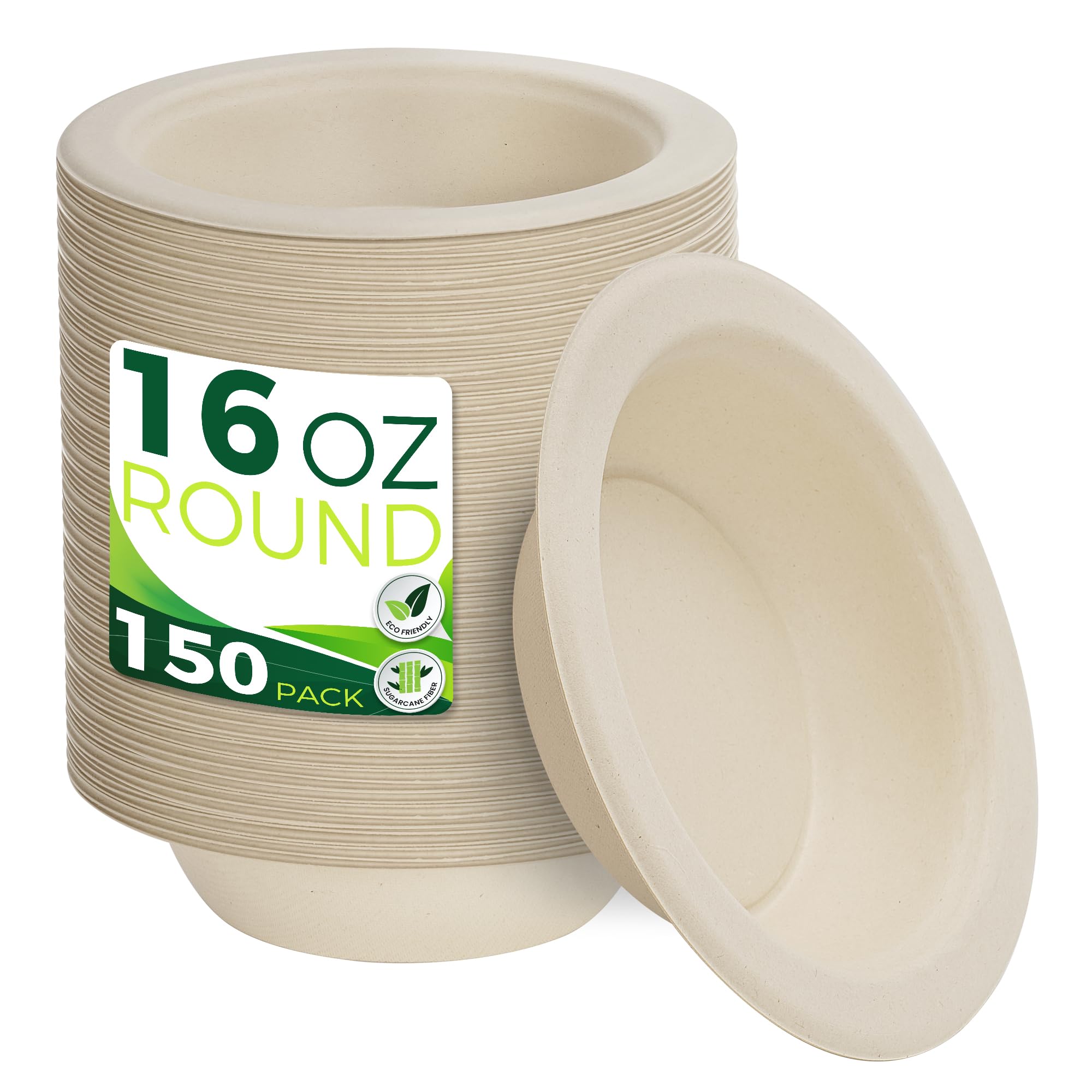 4oz Disposable Paper Cups [100-Pack], Sturdy Small/Mini Paper Cups/bowls, Perfect for Dip Sauce, Tasting and Snacks, 100% Compostable Sample Cups