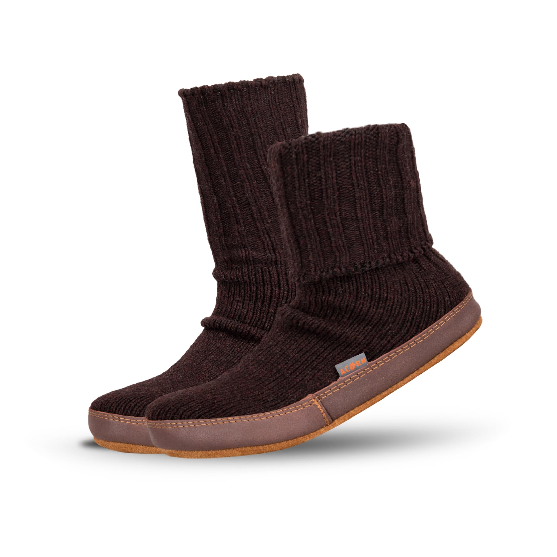 Men's and Women's Original Slipper Sock - Comfortable Men's and Women's Slipper Sock with Cloud-Like Feel, Soft and Moisture Wicking Crew Length, Genuine Suede Sole