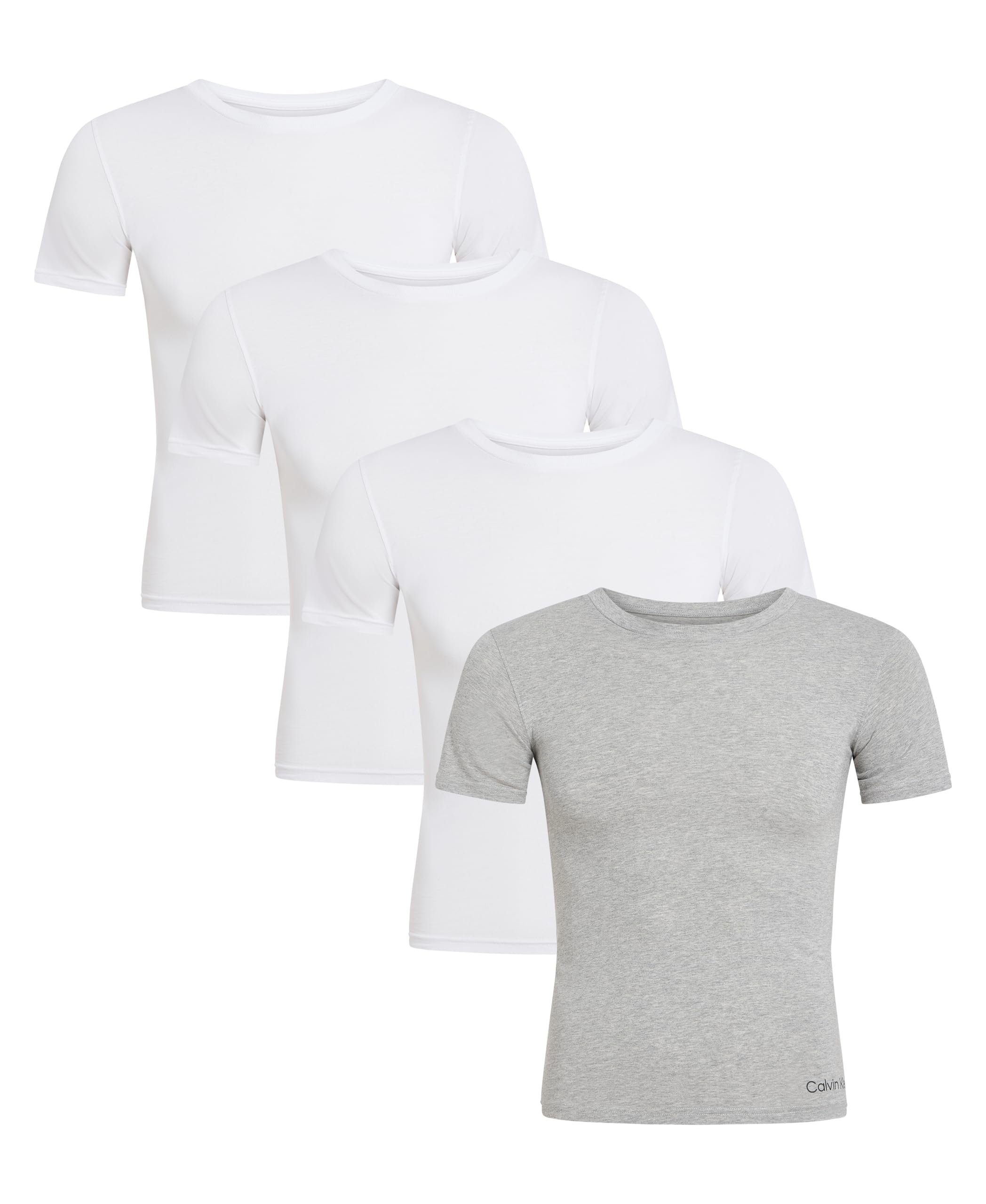 Calvin Klein Kids Boys' Short Sleeve Cotton Crewneck T-Shirt Multipack