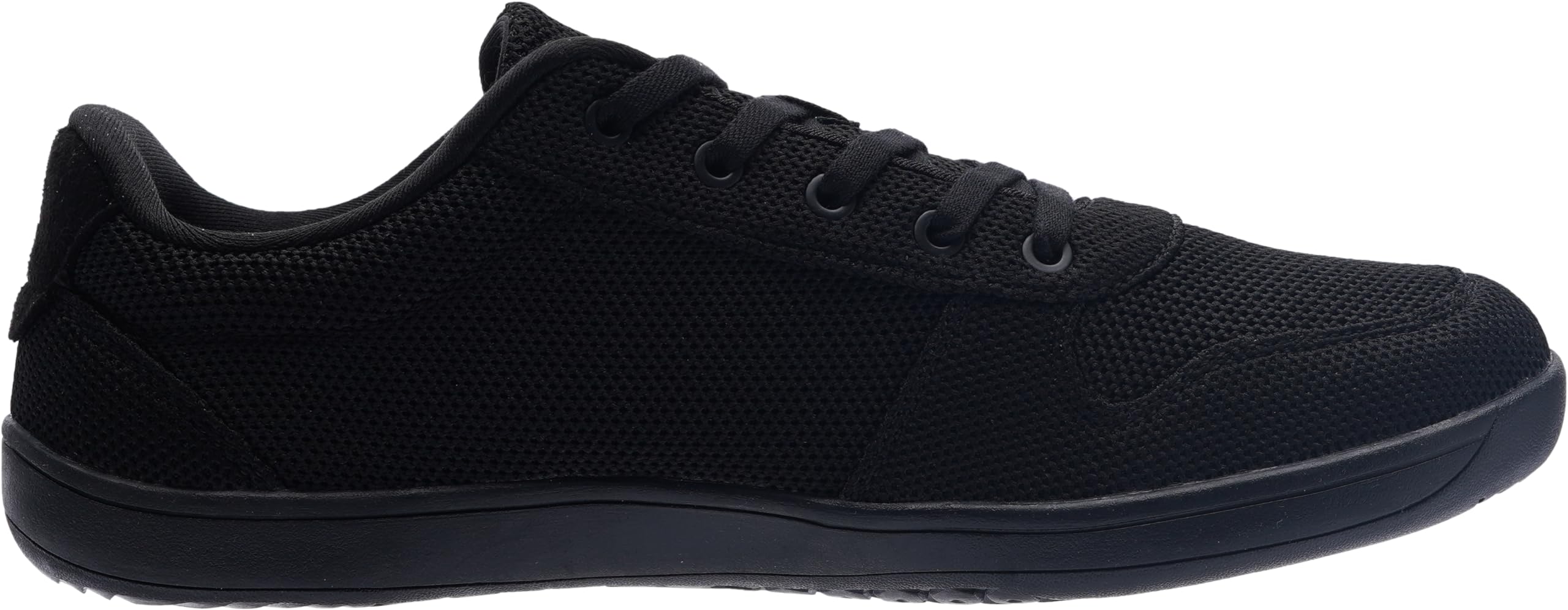 WHITIN Men's Wide Toe Box Barefoot Sneakers + Breathable Knit Walking Shoes