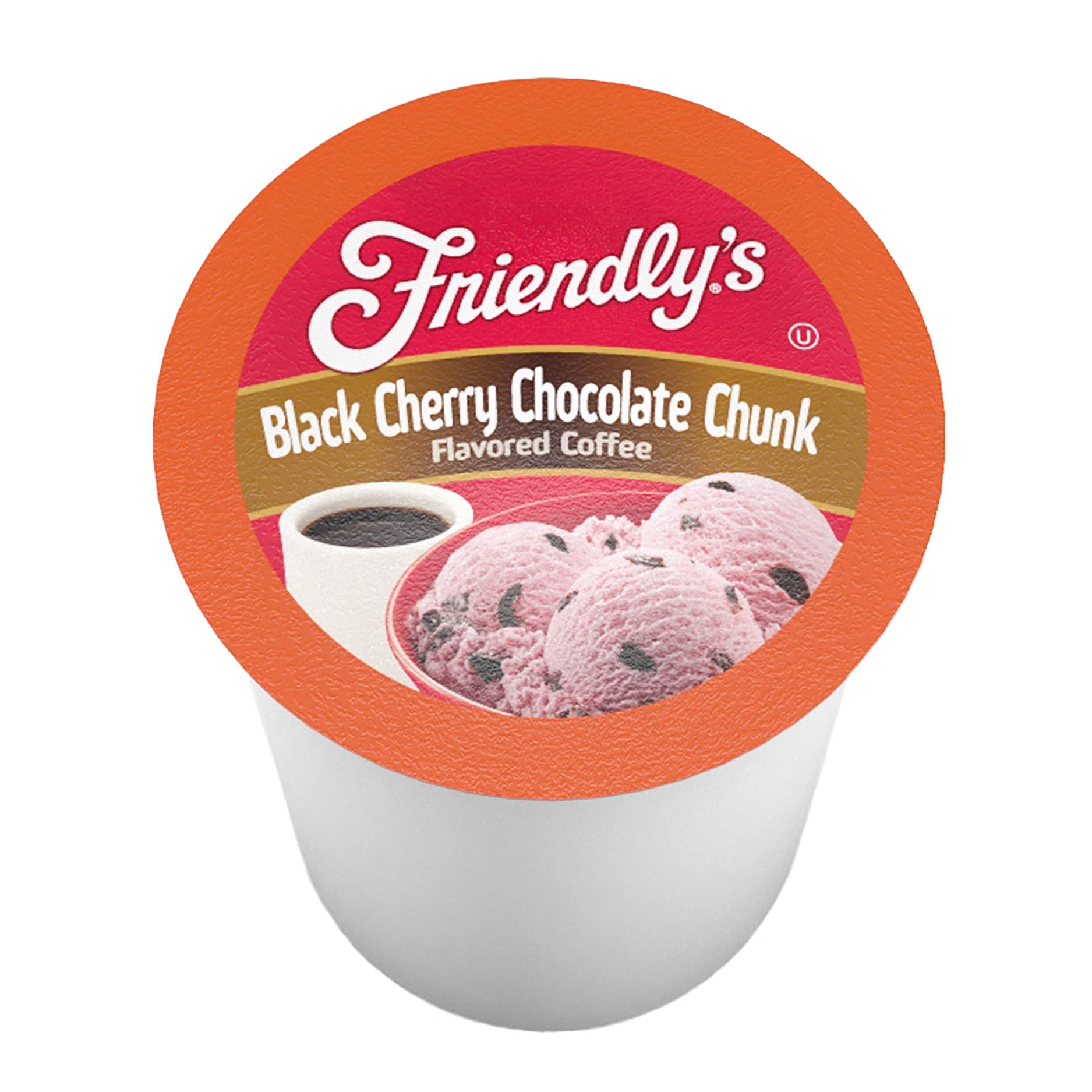 Friendly's Coffee Pods Assorted Flavored Ice Cream Variety Pack Compatible with Keurig K Cup Brewers, Assorted Variety Pack, 40 Count (Pack of 1)
