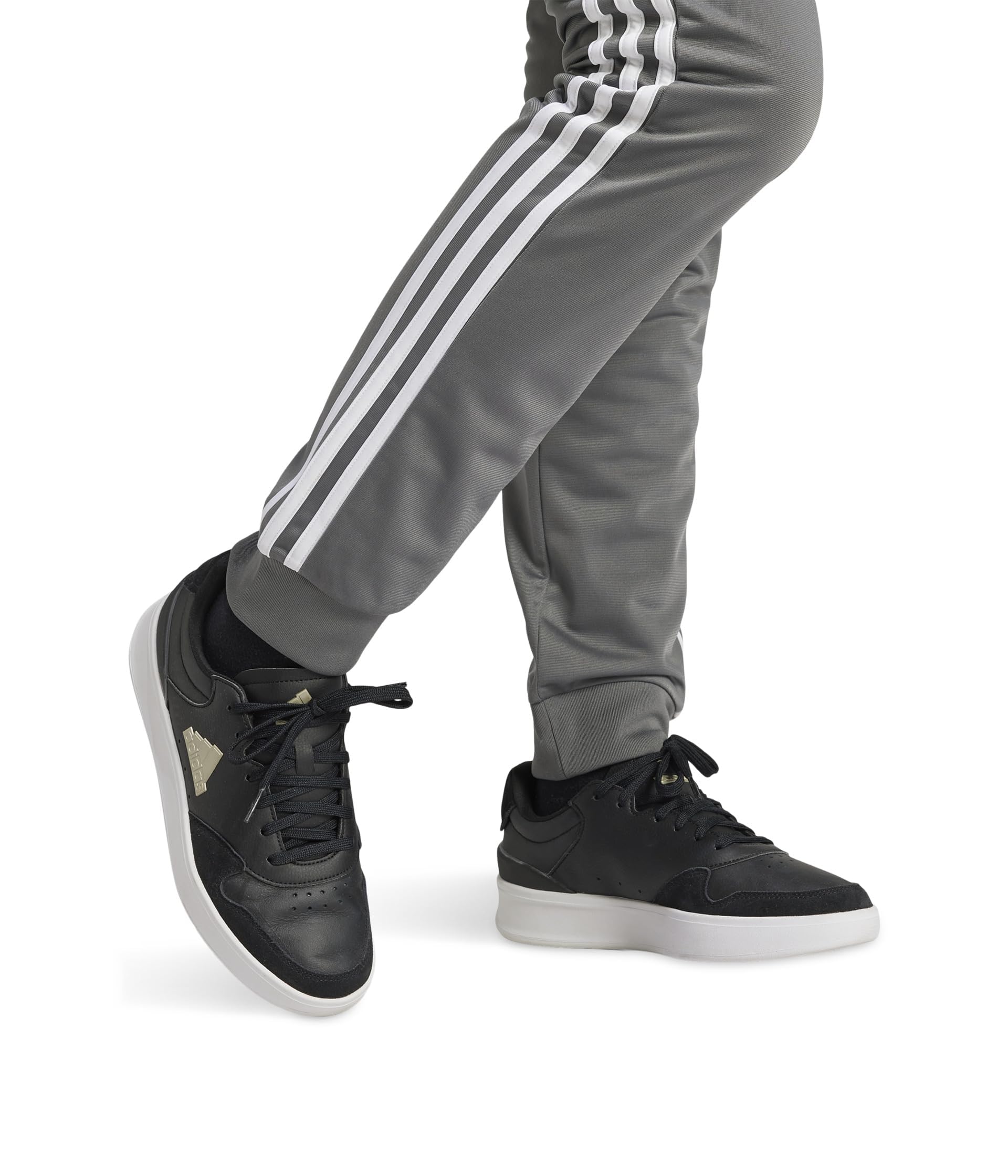 Adidas Womens Essentials Fleece Tapered Cuff Pants