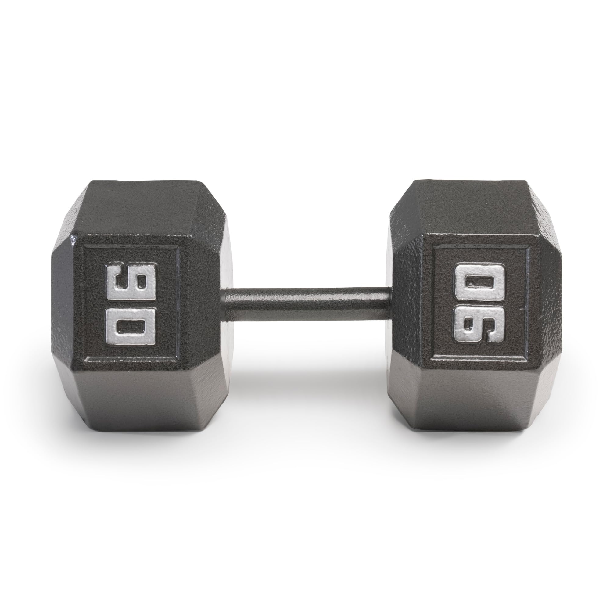 Marcy Cast Iron Hex Dumbbells Collection - Available size from 3-lb to 100-lb, SOLD INDIVIDUALLY