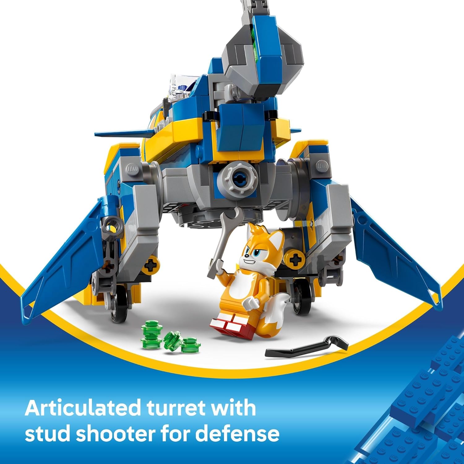 LEGO Sonic The Hedgehog Cyclone vs. Metal Sonic - Building Toy for Kids, Boys and Girls, Ages 8+ - Mech Suit with Minifigures for Pretend Play - Gift Idea for Birthdays - 77002