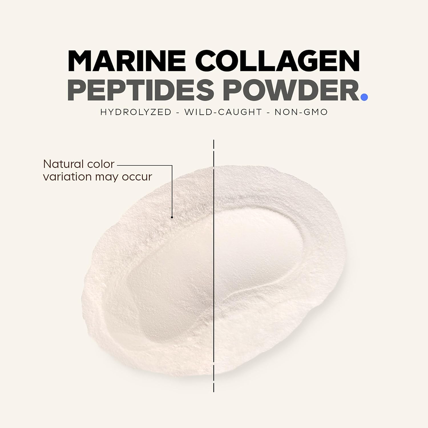 Codeage Marine Collagen Powder - Wild-Caught Hydrolyzed Fish Collagen Peptides - Type 1 & 3 Collagen Protein Supplement - Amino Acids for Skin, Hair, Nails - Paleo Friendly, Non-GMO, 15.87 Ounces