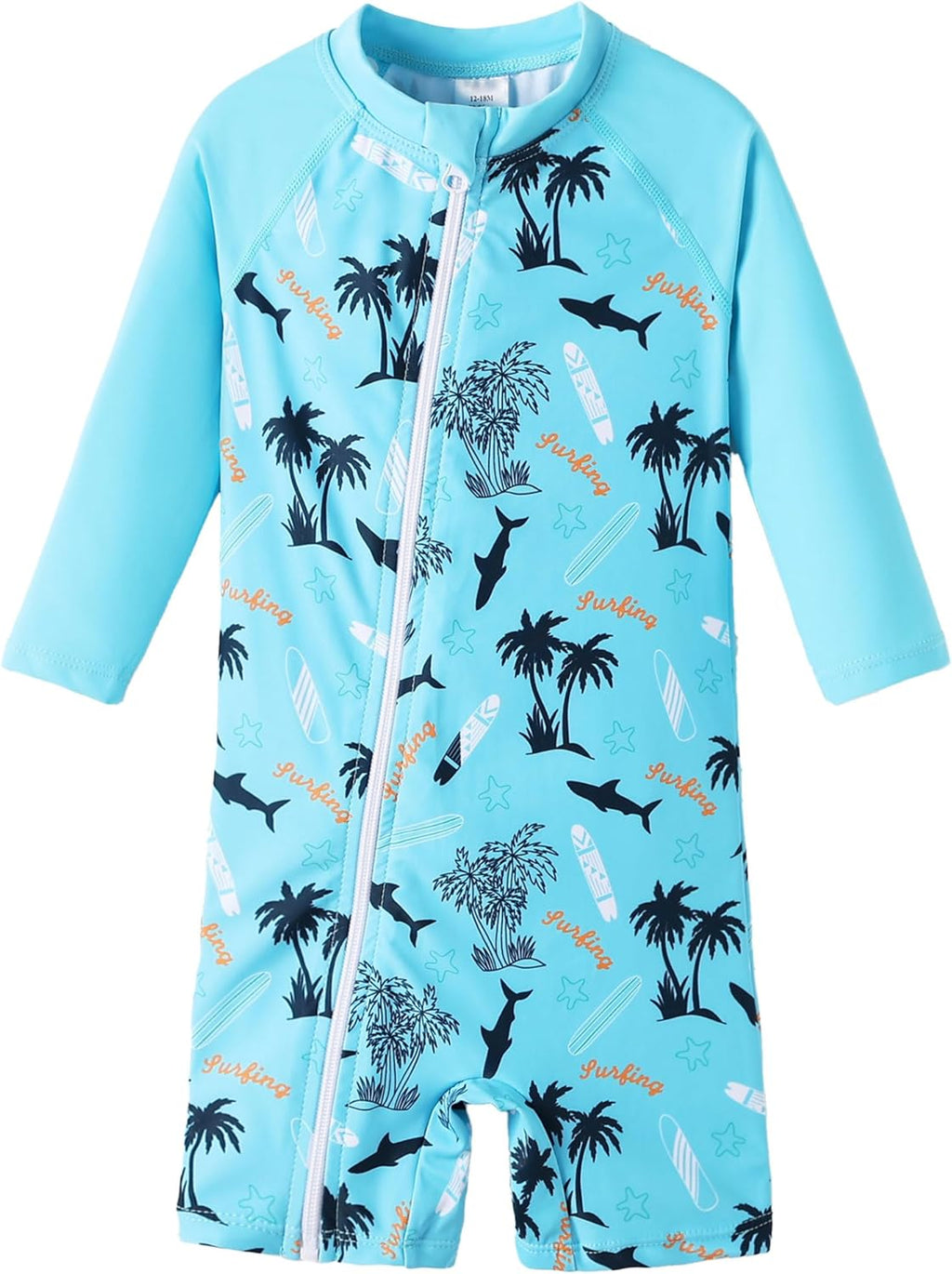 UMELOK Baby Boy Swimsuit UPF 50+ Sun Protection Rash Guard Swimwear